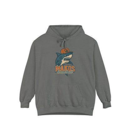 Adult Makos Retro Baseball Hoodie - Comfort Colors