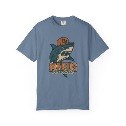 Adult Makos Baseball T-shirt - Comfort Colors