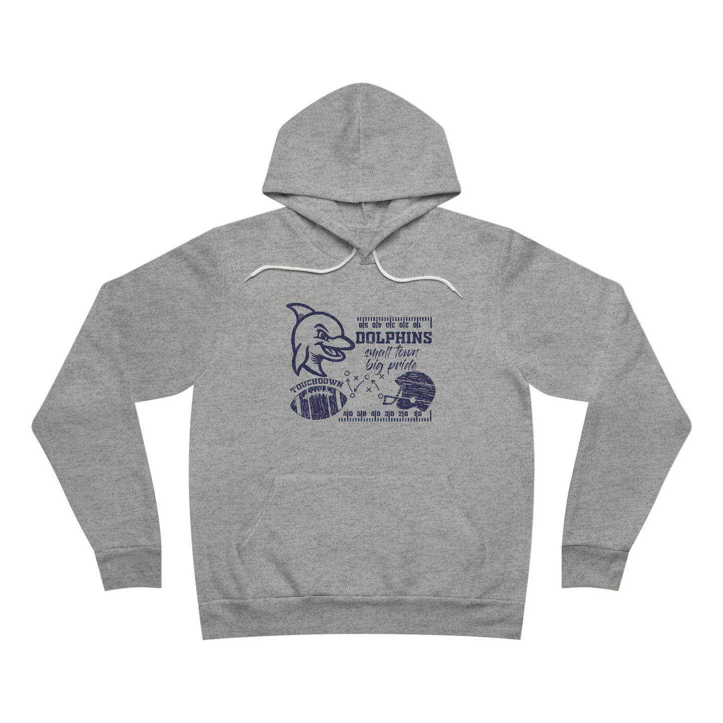 Adult Dolphin Hoodie | Bella Canvas