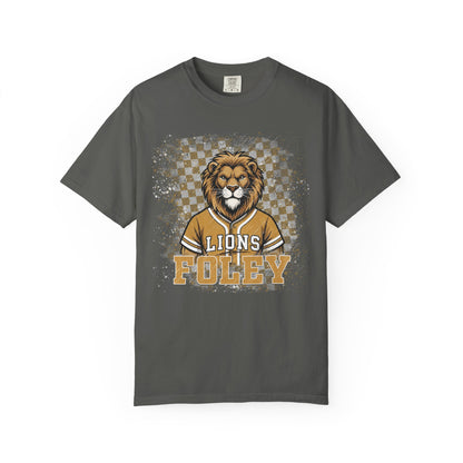 Foley Lions Grunge T-shirt - Comfort Colors