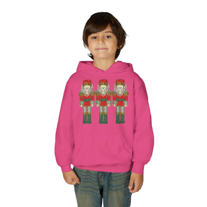 Red/Green Nutcracker Hoodie - Gildan