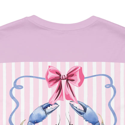 Adult Ono Island Preppy Crab T-Shirt - Bella Canvas