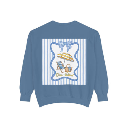 Adult Coquette Beachy Ono Island Sweatshirt - Comfort Colors