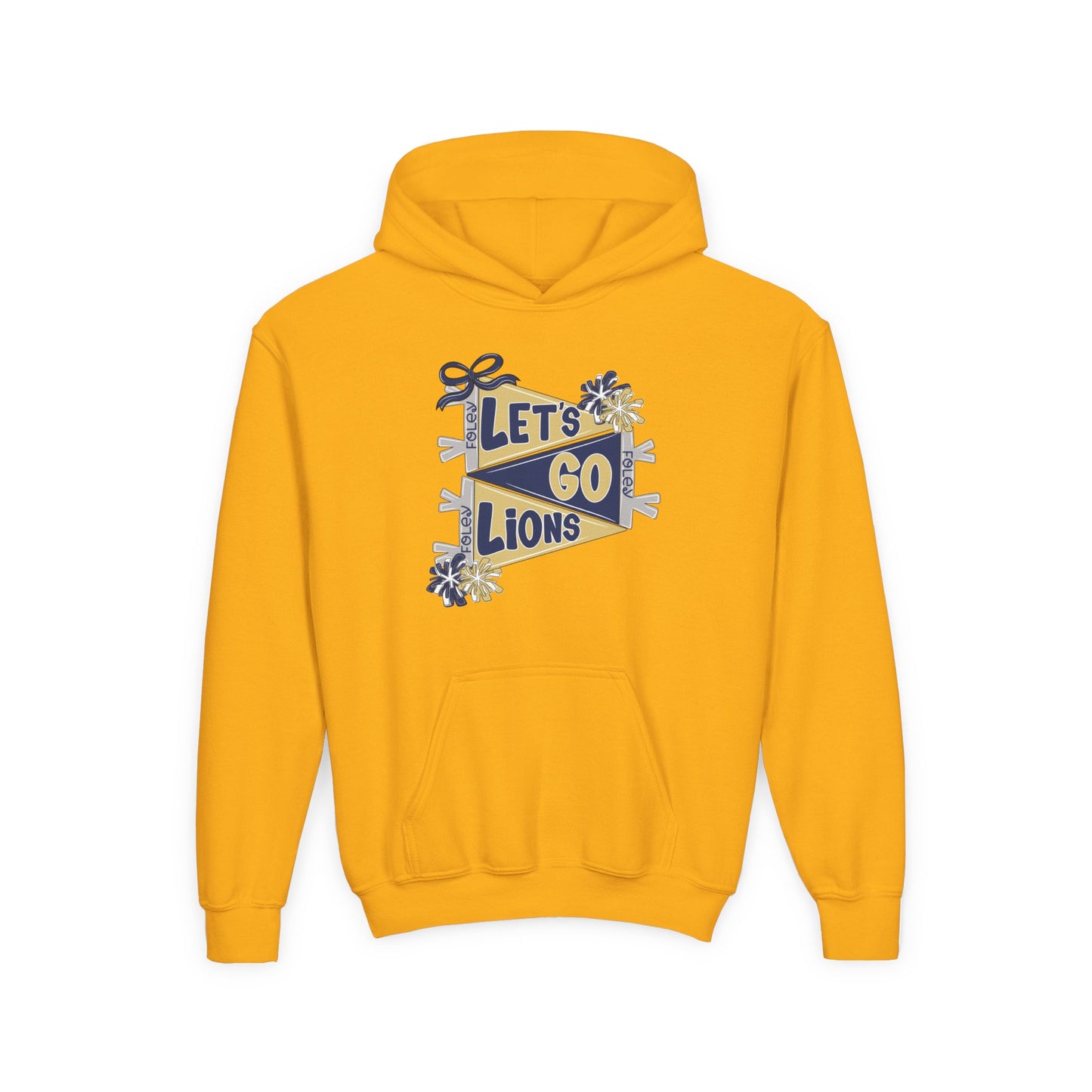 Youth Let's Go Pennant Hoodie