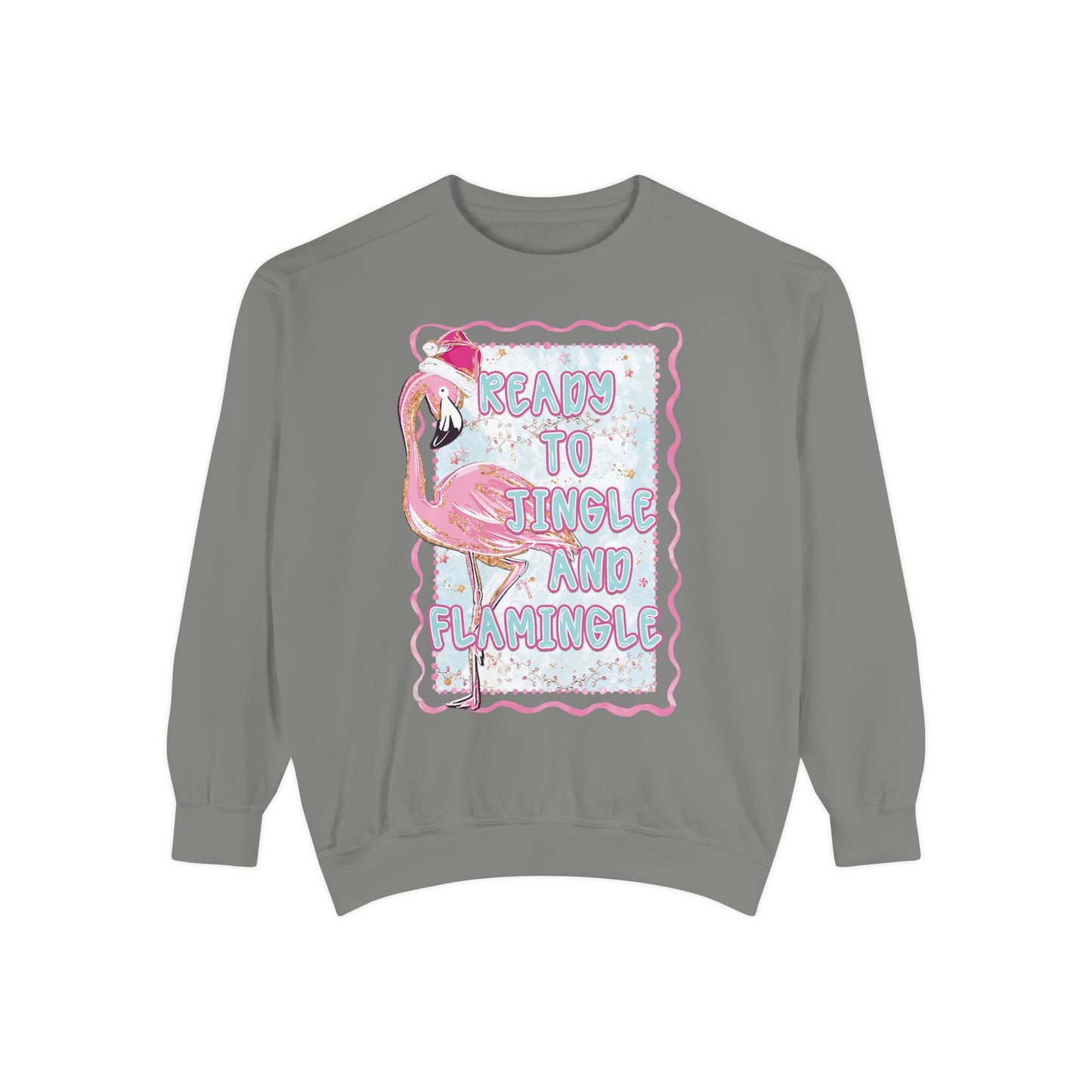 Flamingo Jingle & Flamingle Christmas Sweatshirt