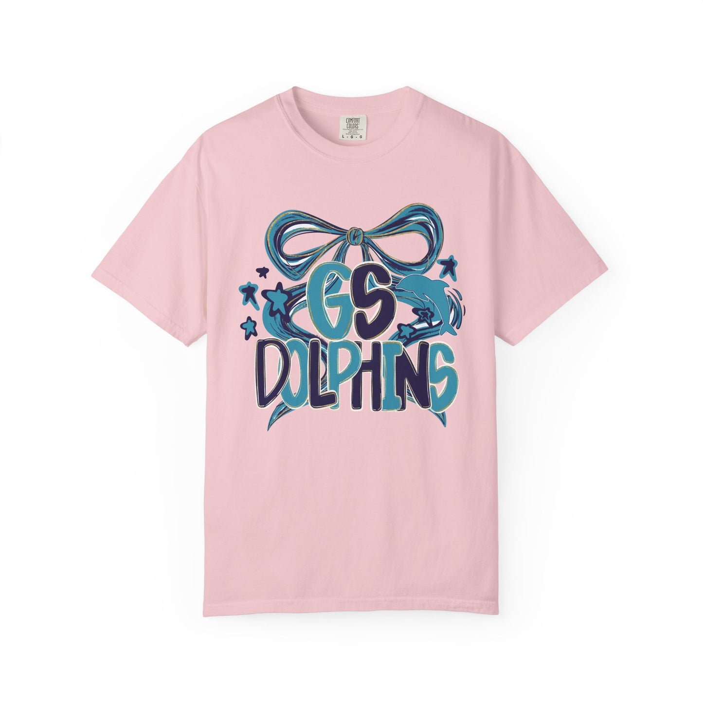 Adult GS Dolphins Bow - Comfort Colors