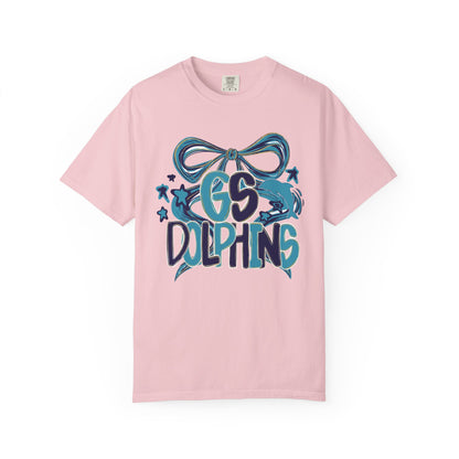Adult GS Dolphins Bow - Comfort Colors