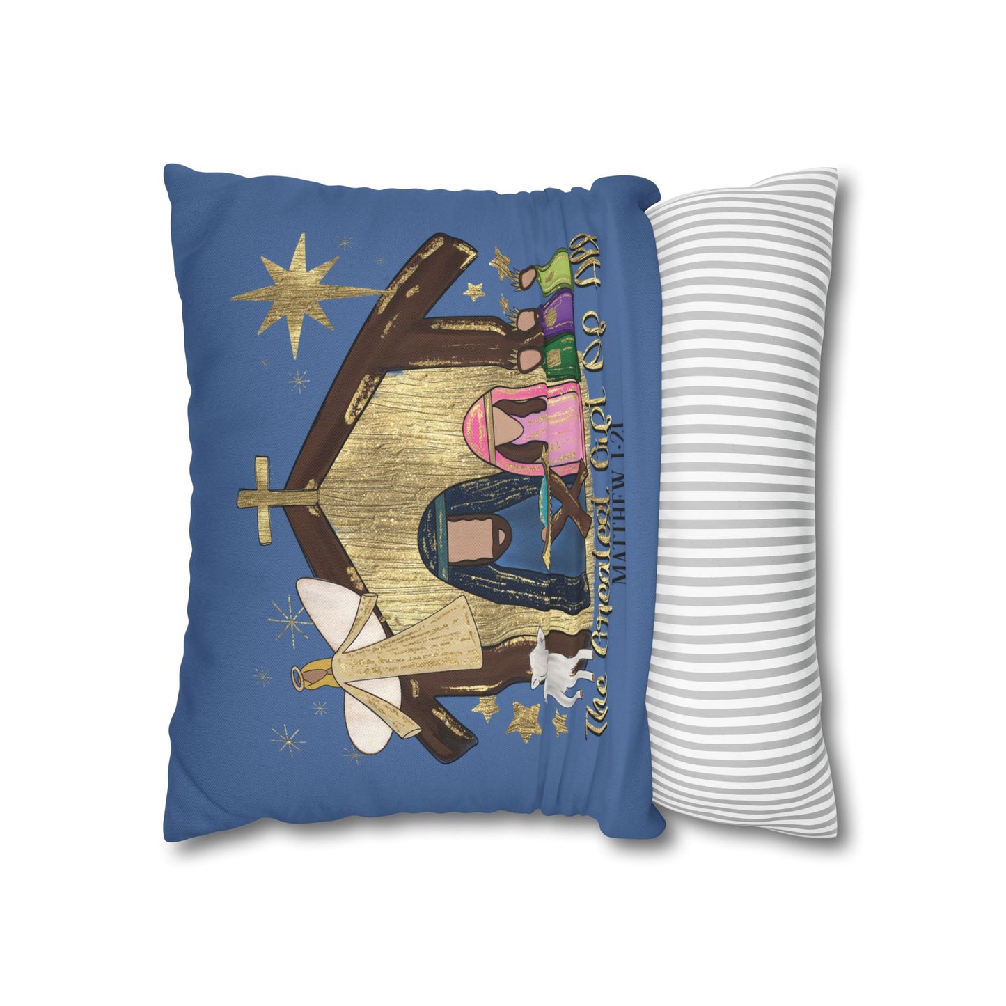 Nativity "The Greatest Gift of All" Pillowcase