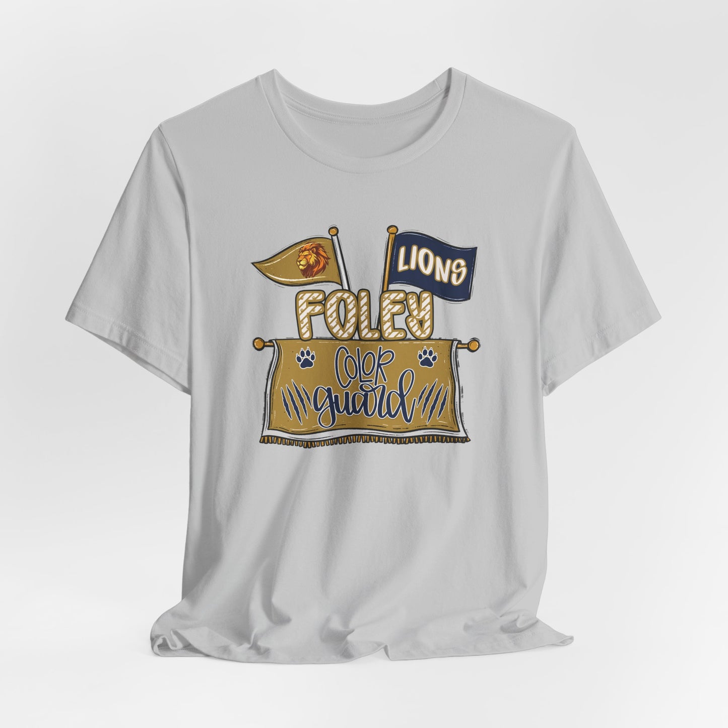 Foley Lions Color Guard Jersey Tee - Bella Canvas
