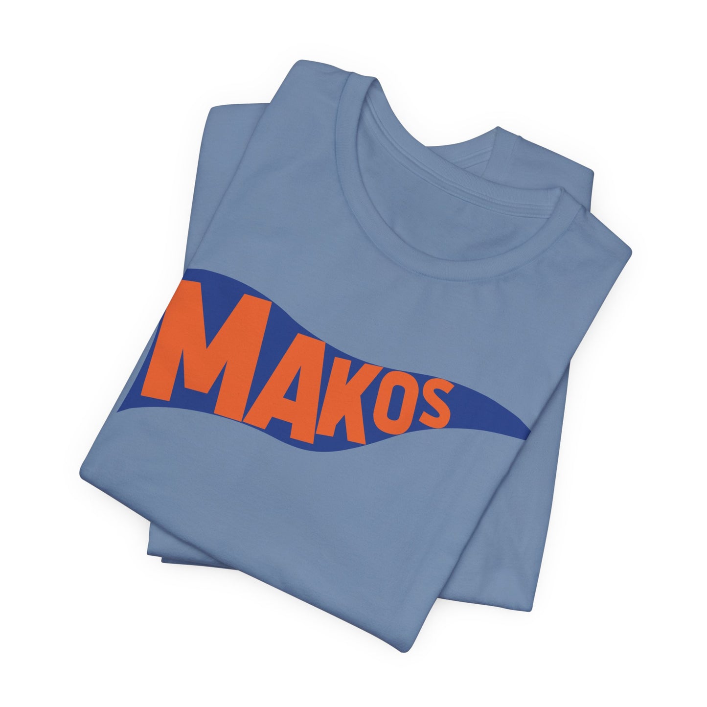 Adult Makos Pennant Unisex Jersey Tee - Bella Canvas
