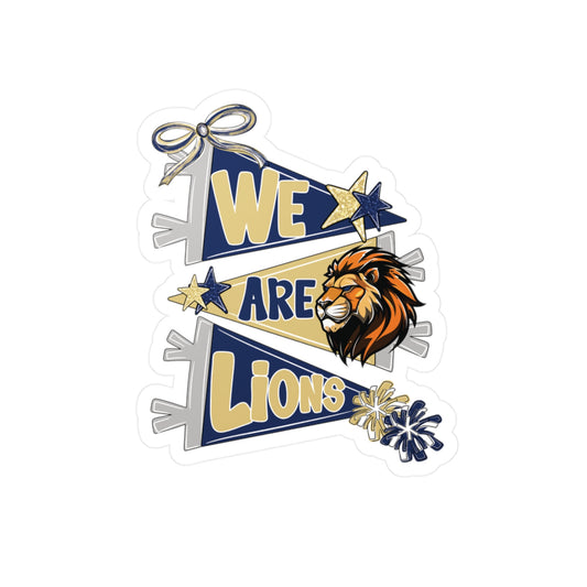 We Are Lions Vinyl Decals