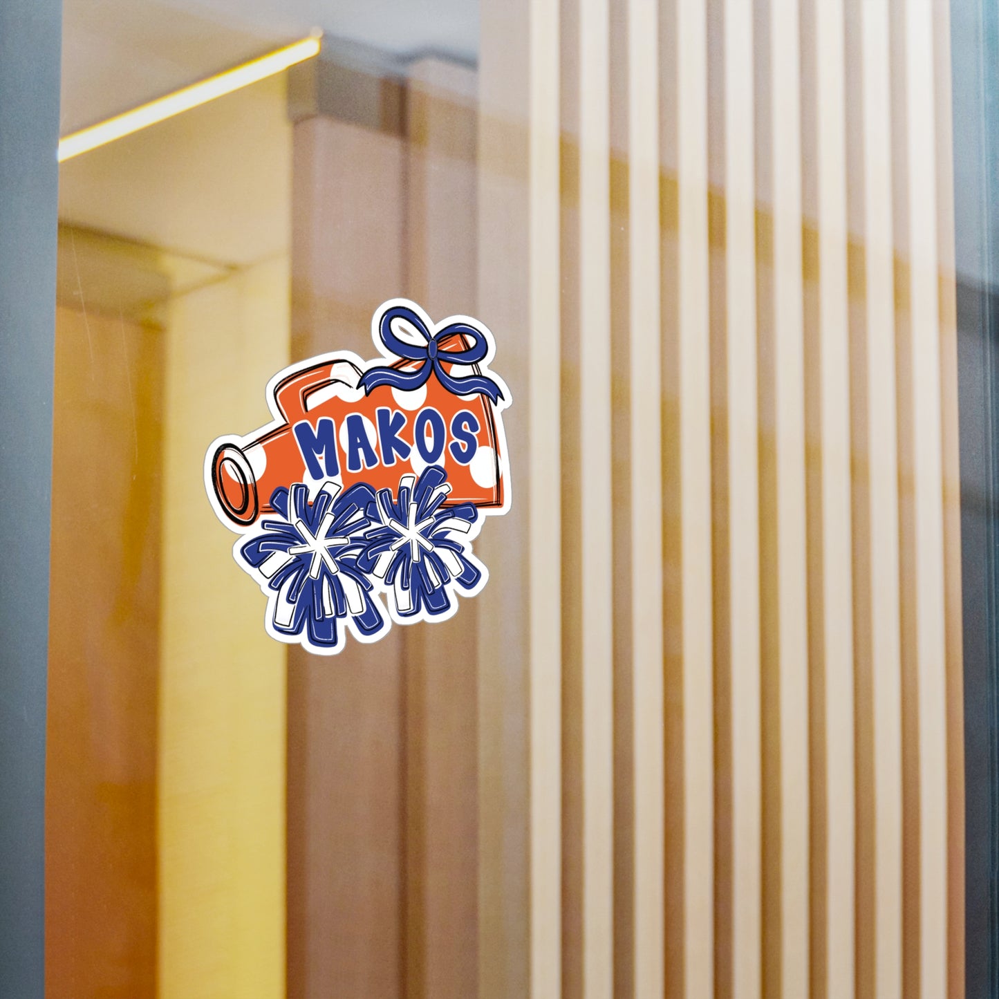 Makos Cheerleading Vinyl Decals