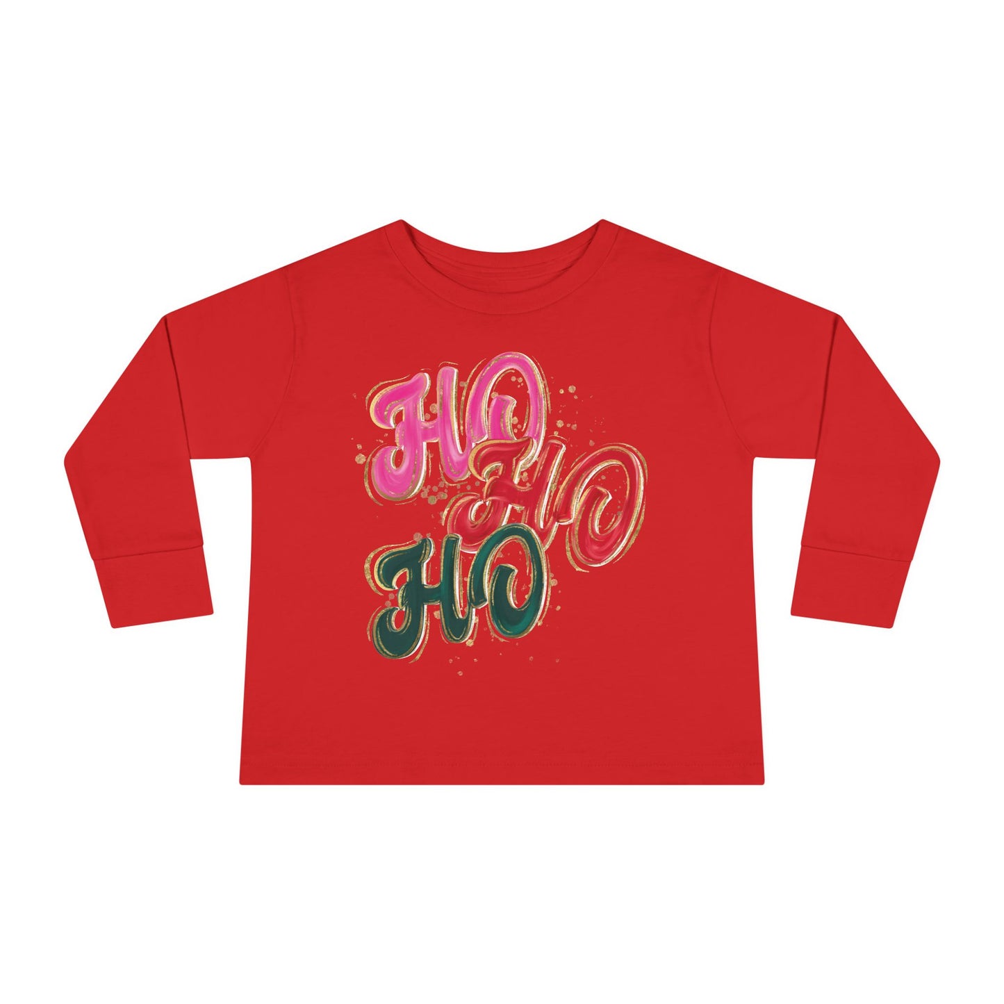 Toddler Ho Ho Ho Longsleeve Gildan