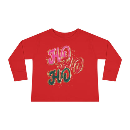 Toddler Ho Ho Ho Longsleeve Gildan