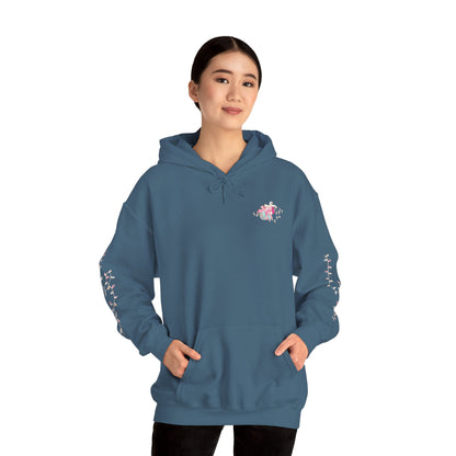 Flamingo Flamingle All The Way Hoodie - Gildan