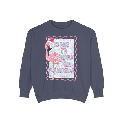 Flamingo Jingle & Flamingle Christmas Sweatshirt