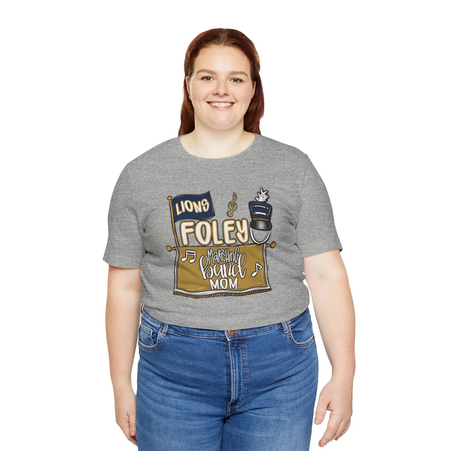 Adult Foley Lion Mom Tee - Bella Canvas
