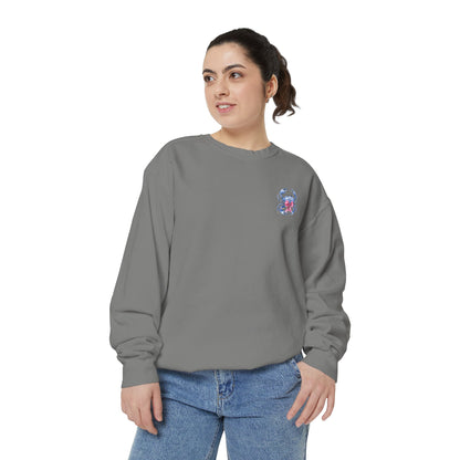 Adult Ono Island Preppy Crab Sweatshirt - Comfort Colors