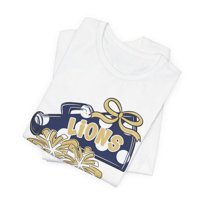 Lions Cheer Spirit Tee - Bella Canvas