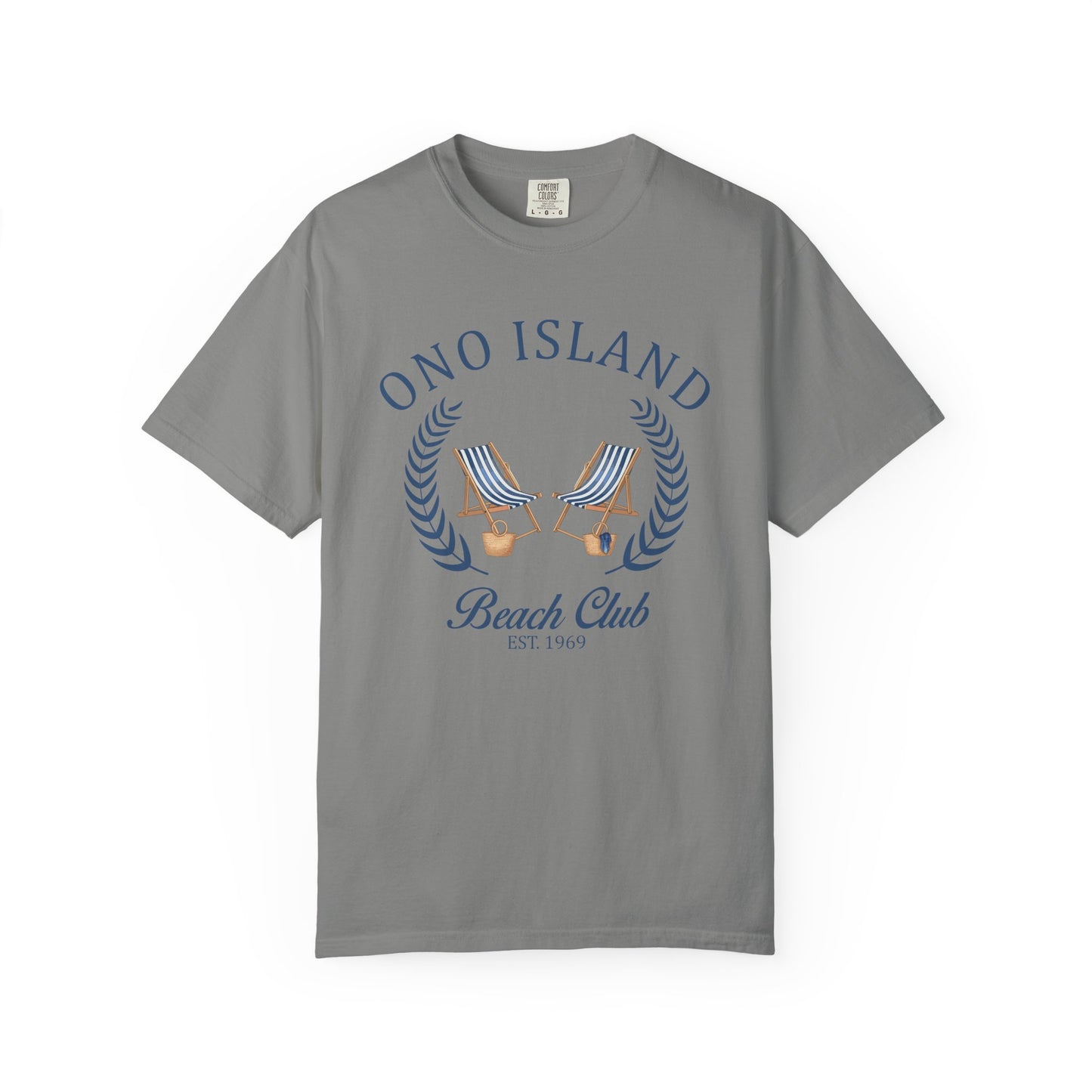 Ono Island Beach Club T-Shirt - Comfort Colors