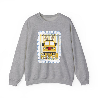 Christmas Bus Driver Sweatshirt - Gildan
