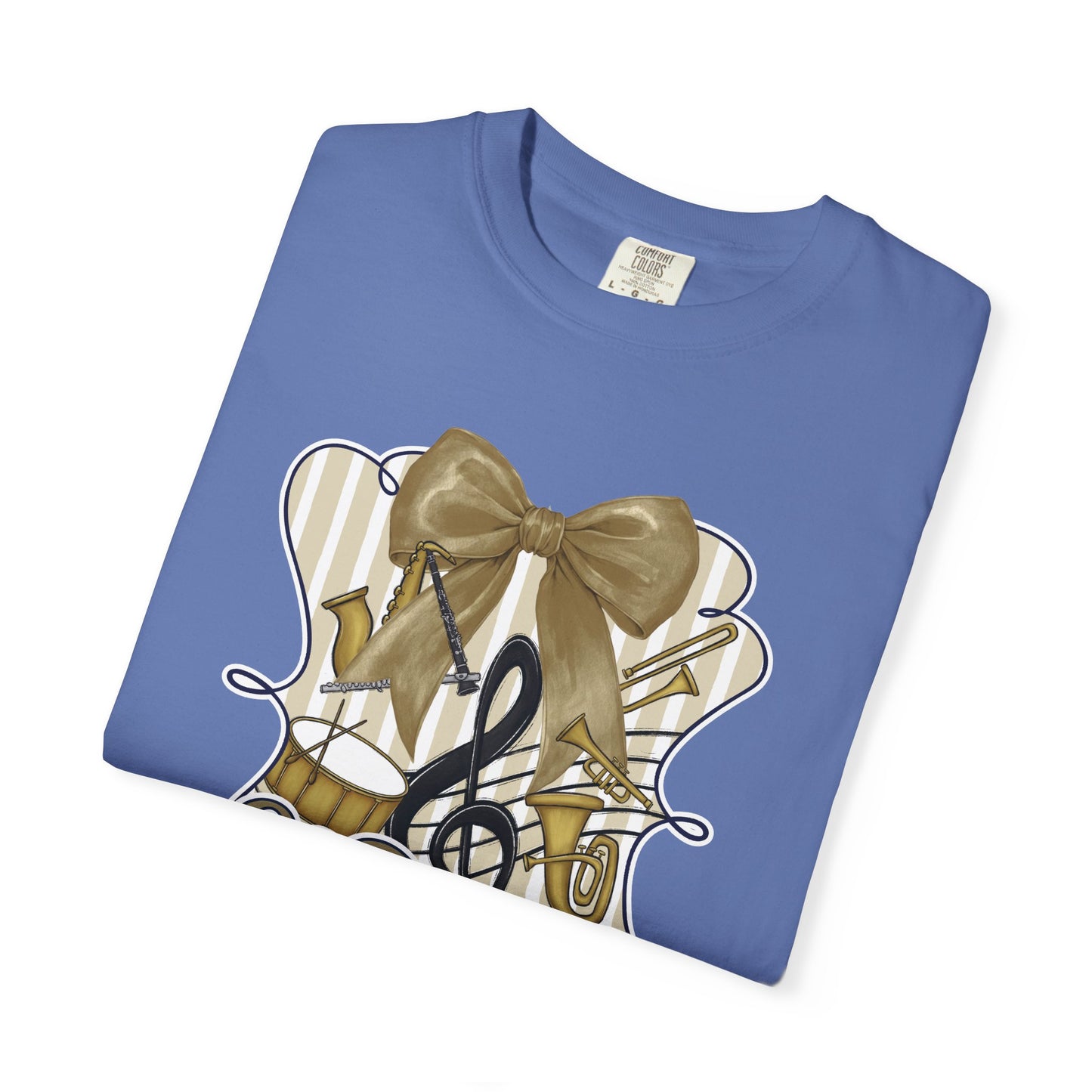 Adult Lions Coquette Band Tee - Comfort Colors