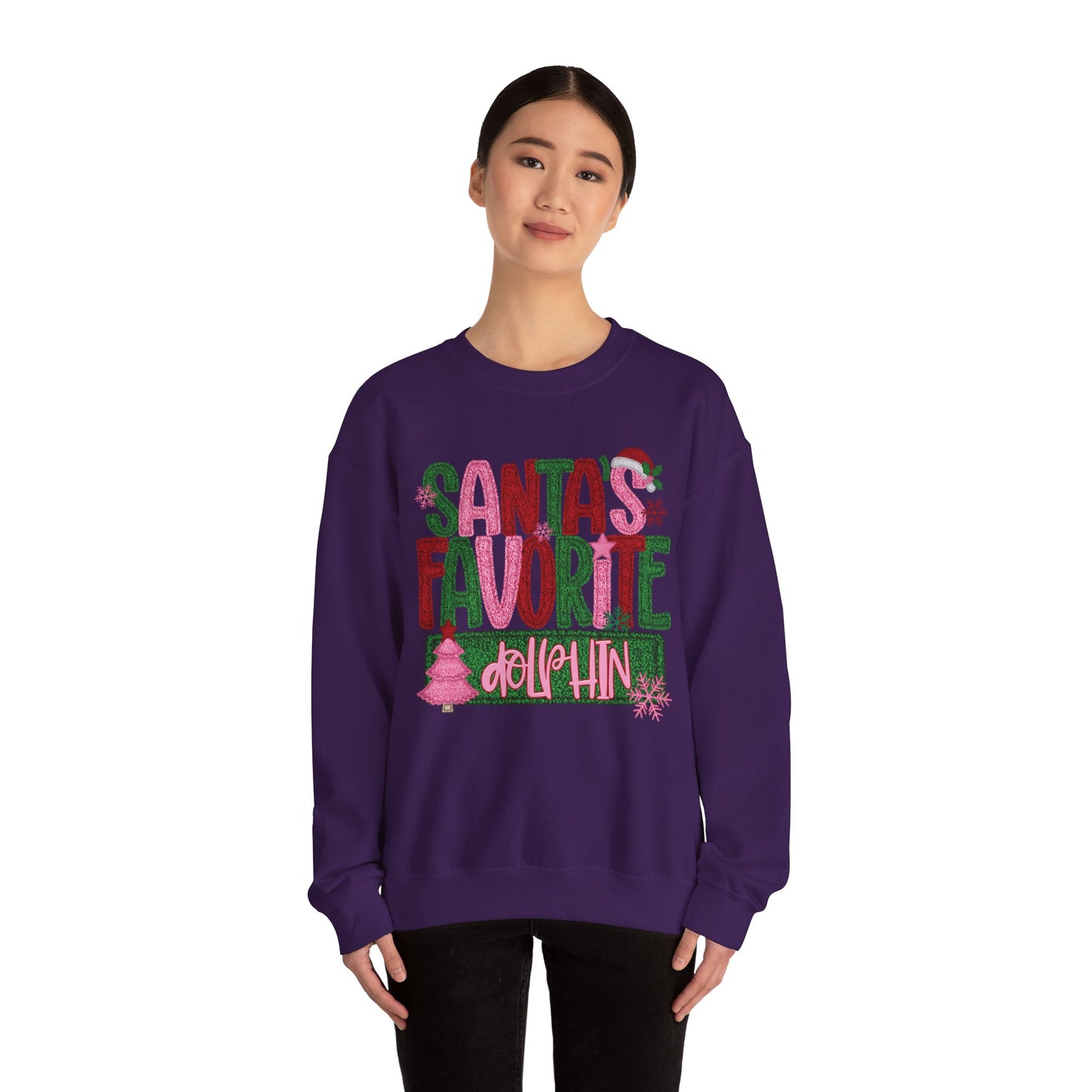 Santa's Favorite Dolphin - Gildan