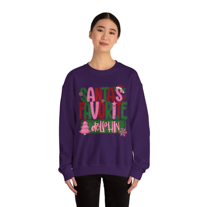 Santa's Favorite Dolphin - Gildan
