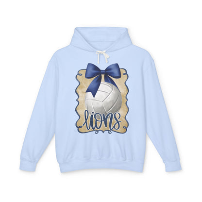 Adult Foley Lions Volleyball Hoodie – Comfort Colors