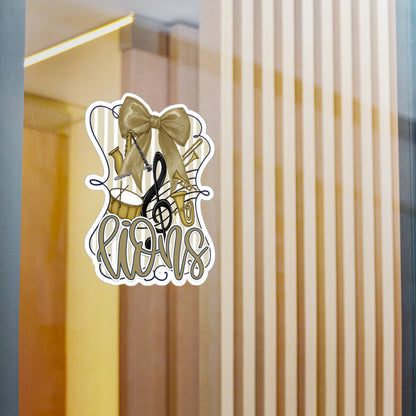 Foley Lions Band Decals