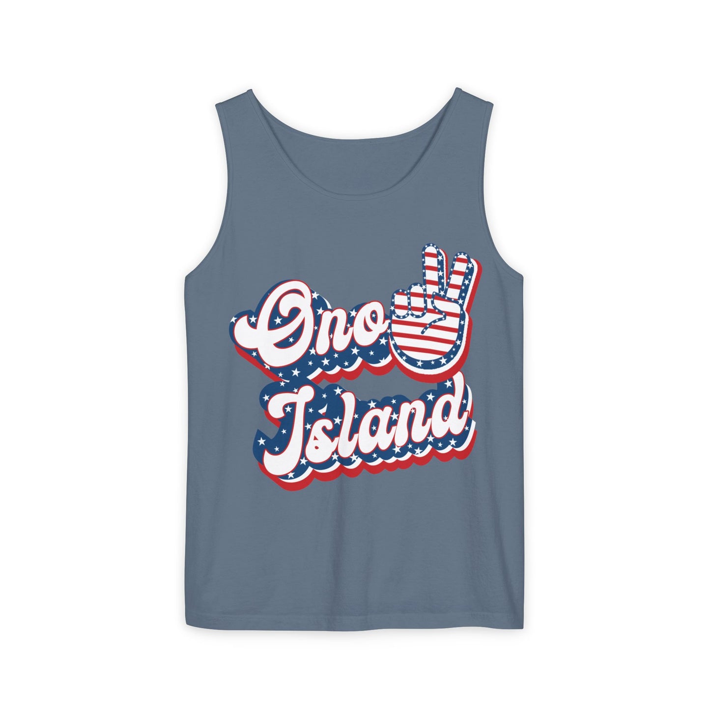 Ono Island Peace Tank Top - Unisex Comfort Colors