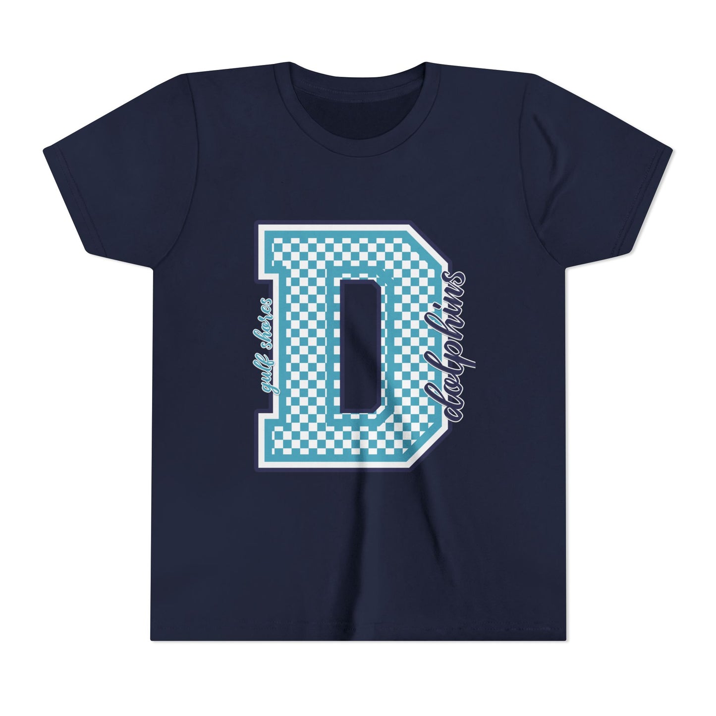 Youth Dolphin Checkered D