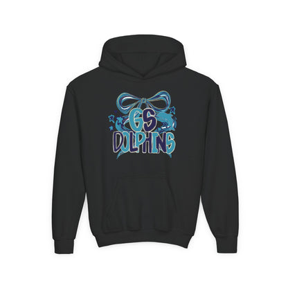 GS Dolphins Youth Hoodie - Gildan