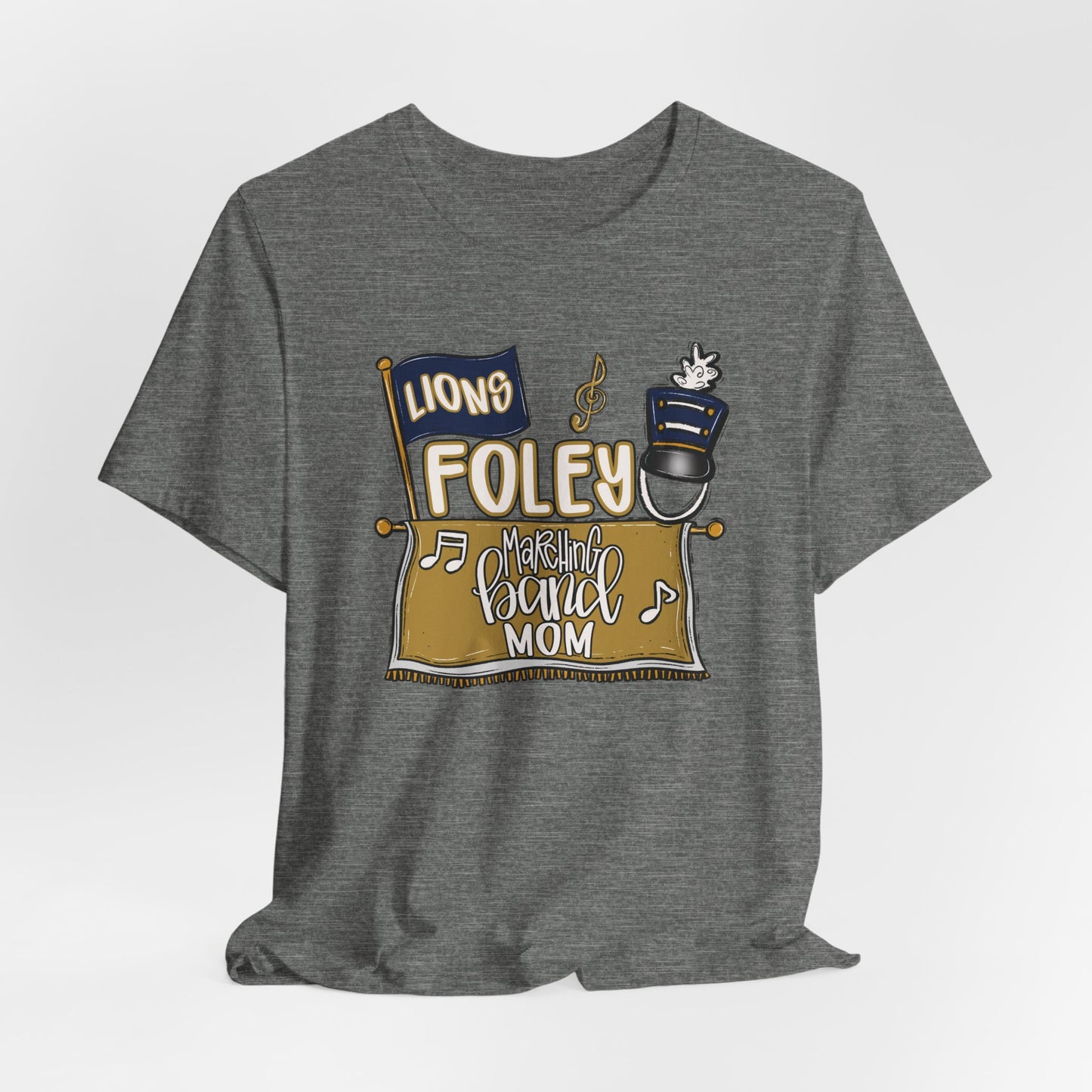 Adult Foley Lion Mom Tee - Bella Canvas