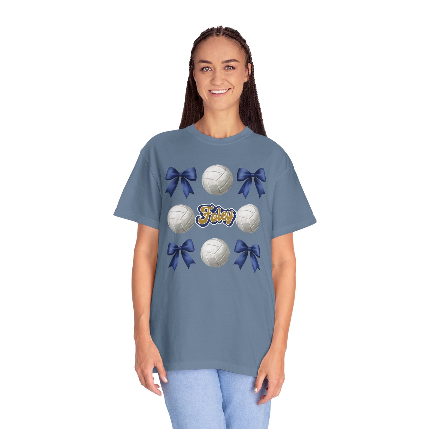 Foley Lions Volleyball T-Shirt- Comfort Colors