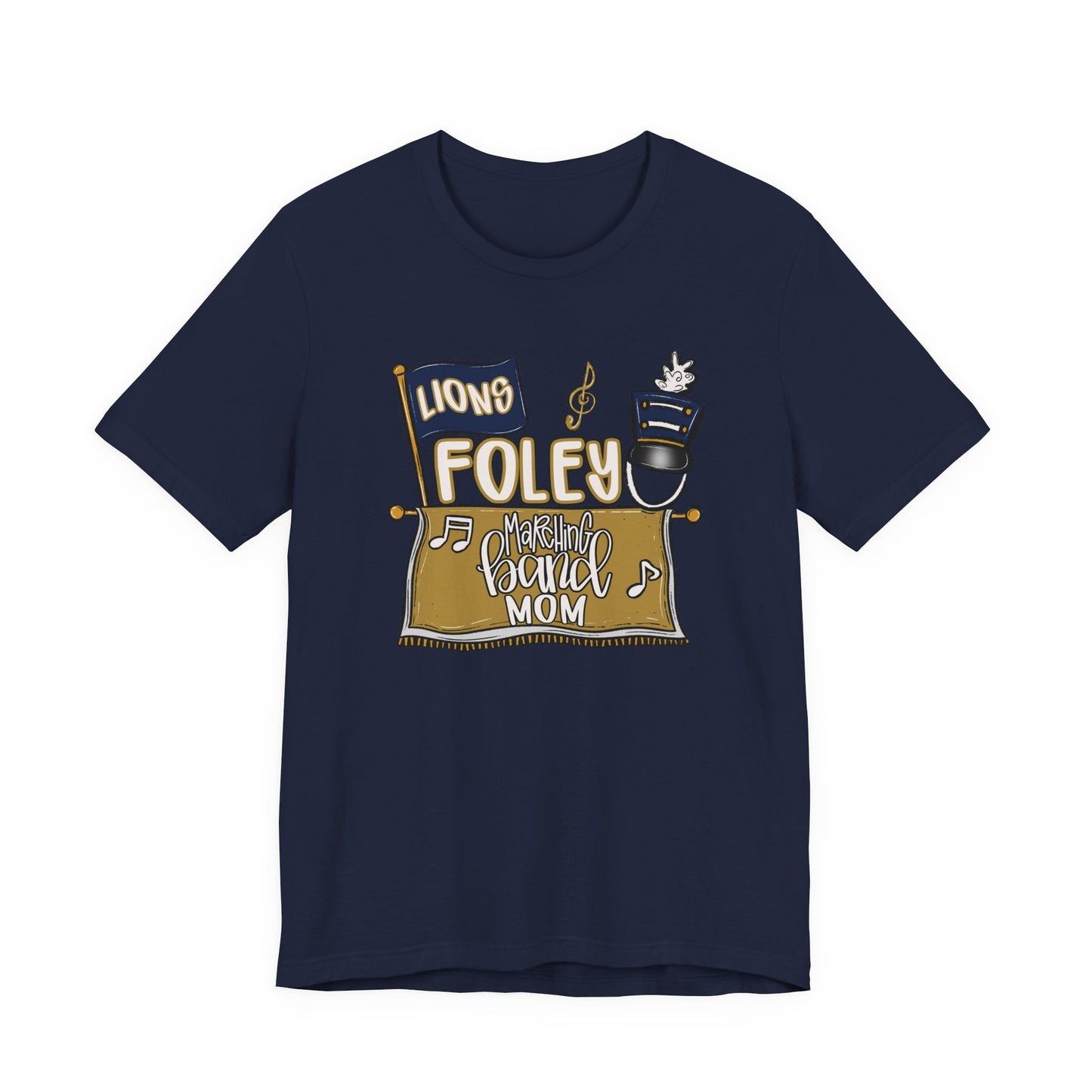 Adult Foley Lion Mom Tee - Bella Canvas