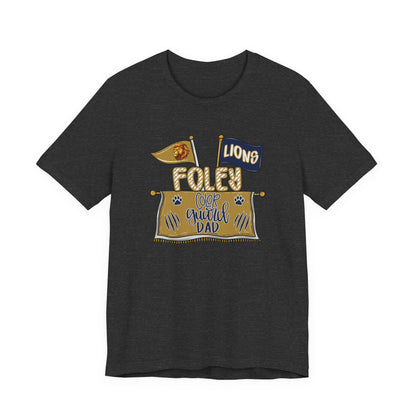 Adult Lions Color Guard Mom Tee - Bella Canvas