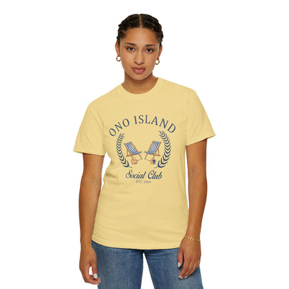 Ono Island Social Club Tee - Comfort Colors