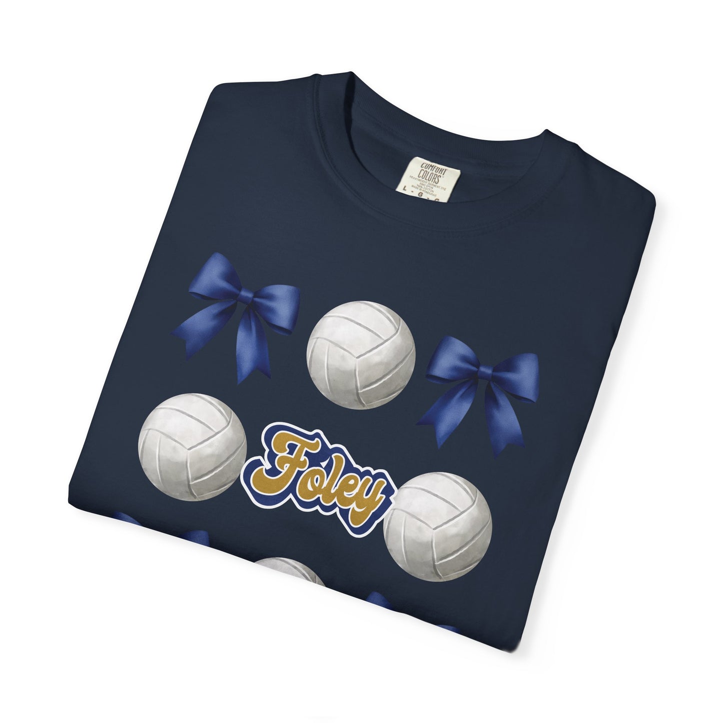 Foley Lions Volleyball T-Shirt- Comfort Colors