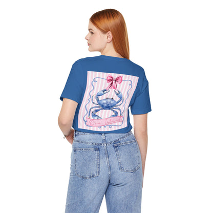 Adult Ono Island Preppy Crab T-Shirt - Bella Canvas