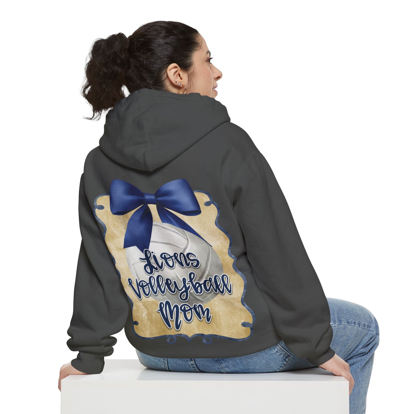 Foley Lions Volleyball Mom Hoodie - Comfort Colors
