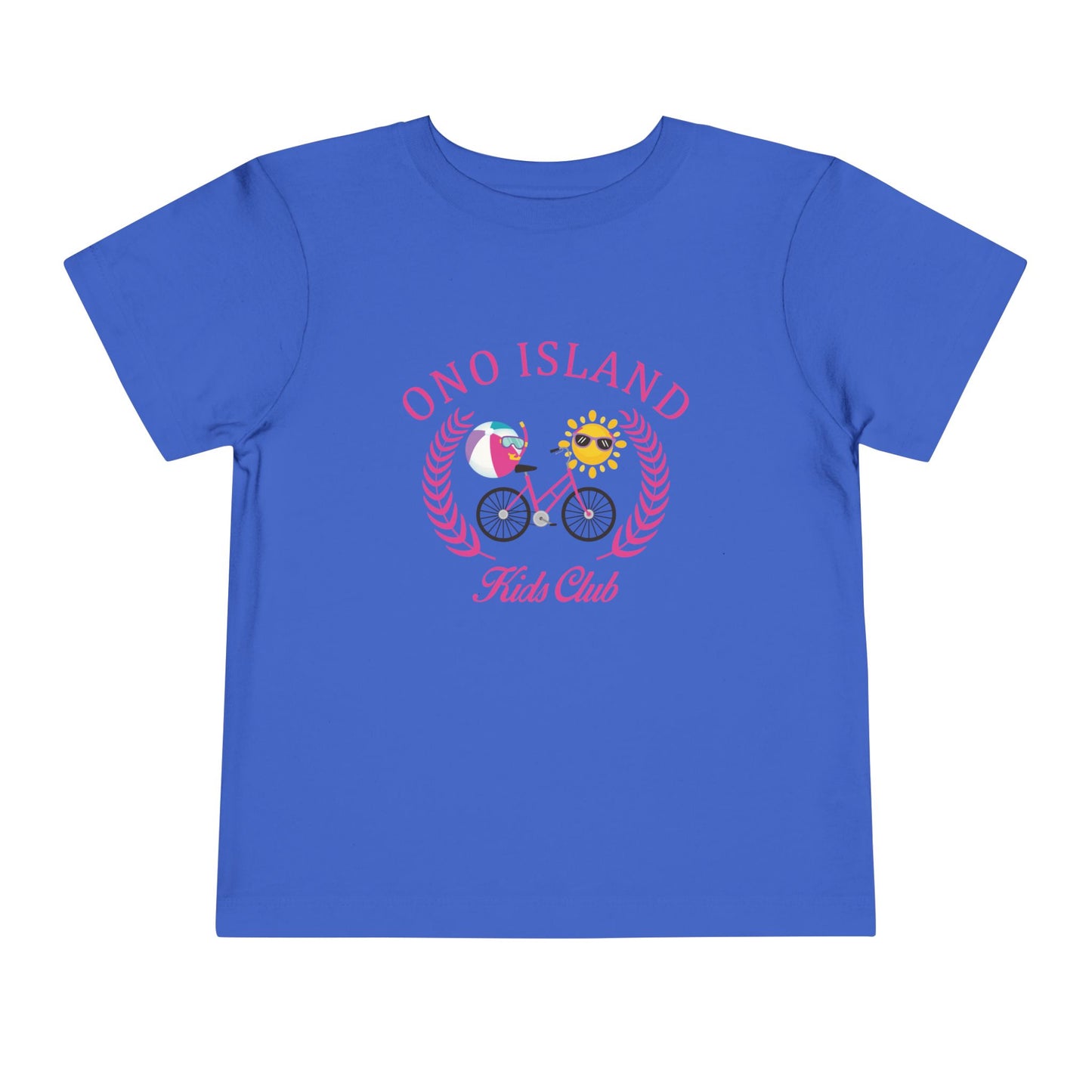 Ono Island Kids Club Toddler Pink Tee - Bella Canvas