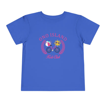 Ono Island Kids Club Toddler Pink Tee - Bella Canvas