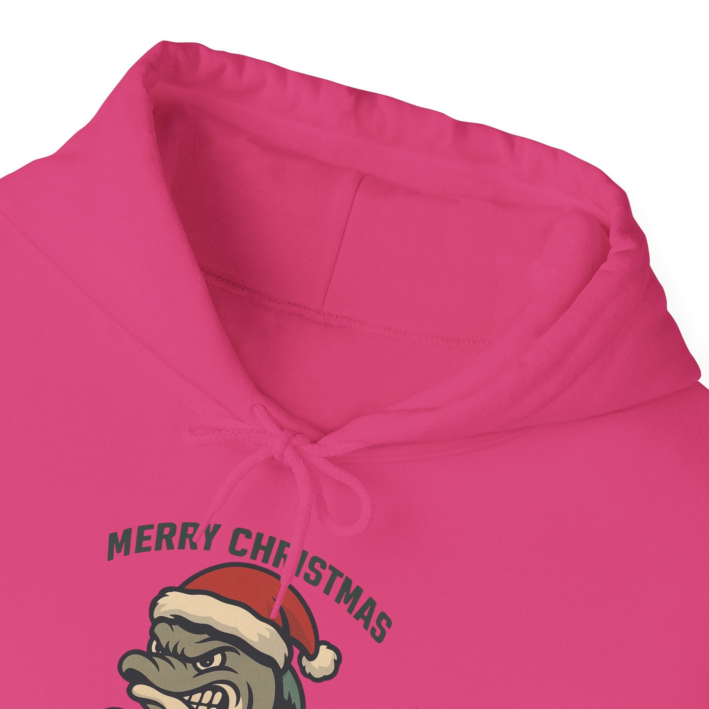 Merry Christmas Dolphin Hoodie - Gildan