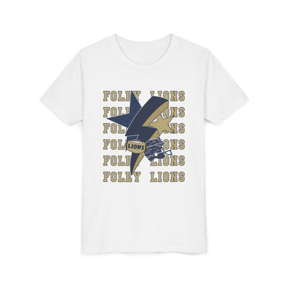 Youth Foley Lions Lightning Football T