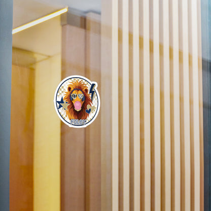 Bubble Poppin Rockin Lion Vinyl Decals