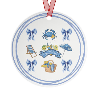 Ono Island Beach Days Ornament
