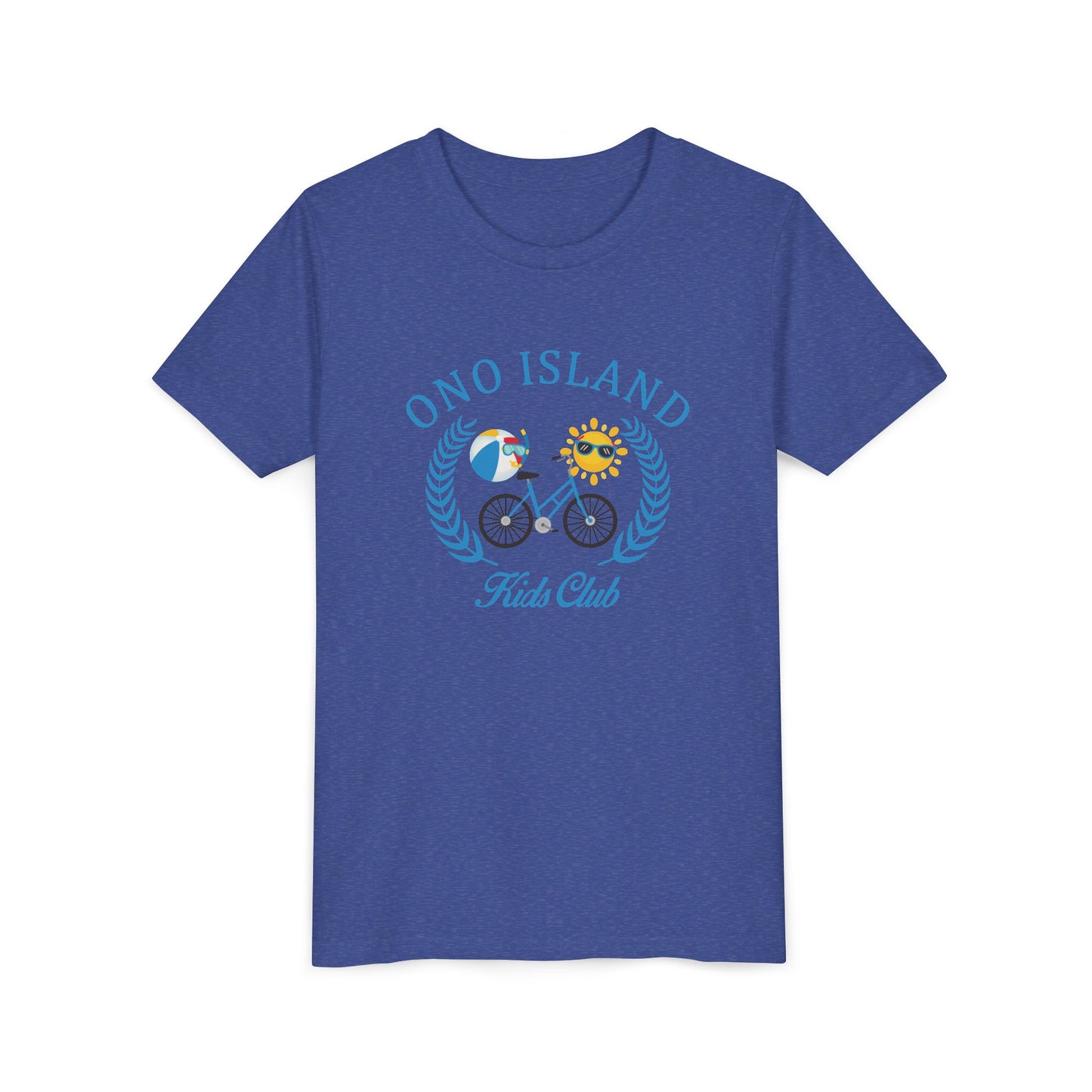 Ono Island Kids Club Blue Tee - Bella Canvas
