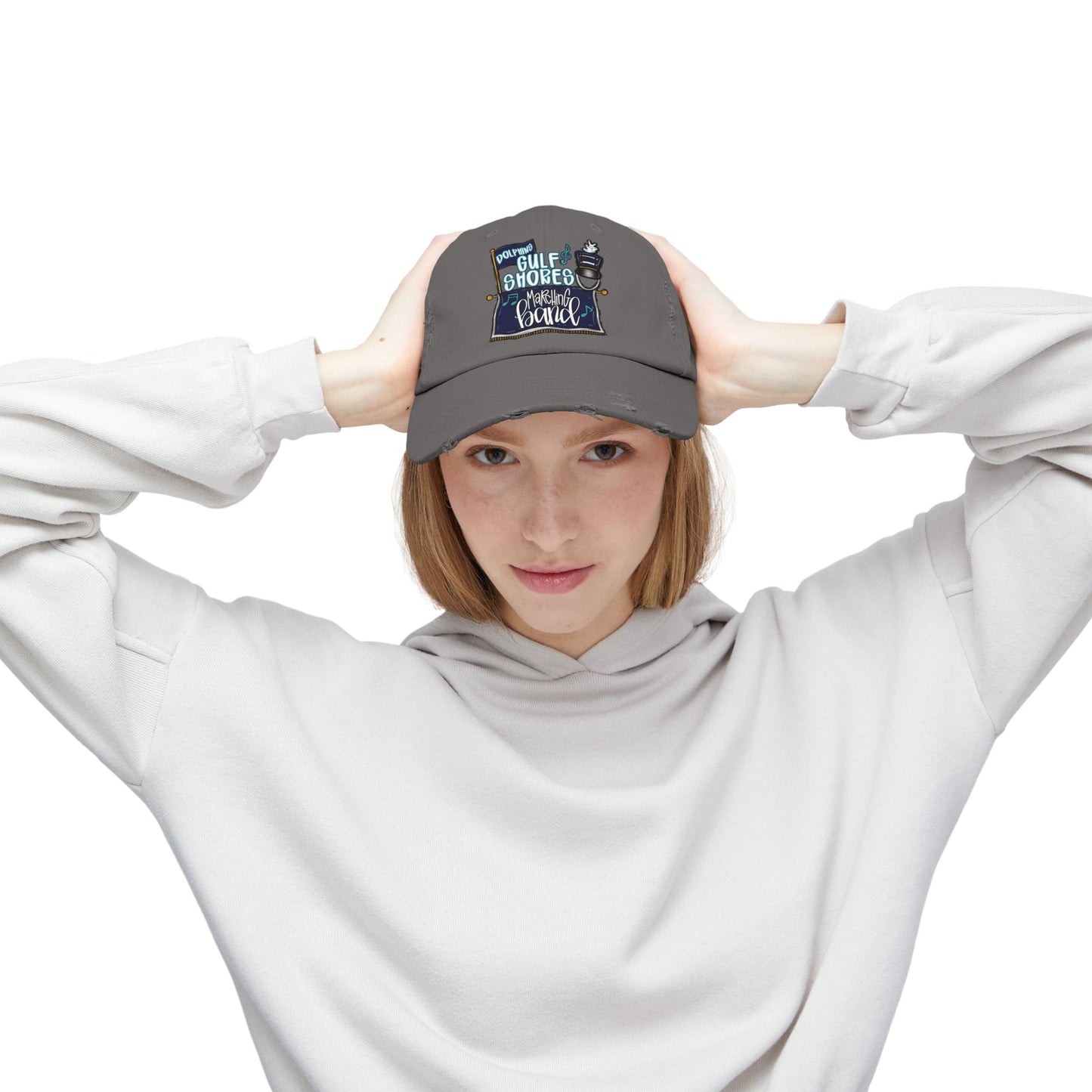 GS Marching Band Distressed Cap