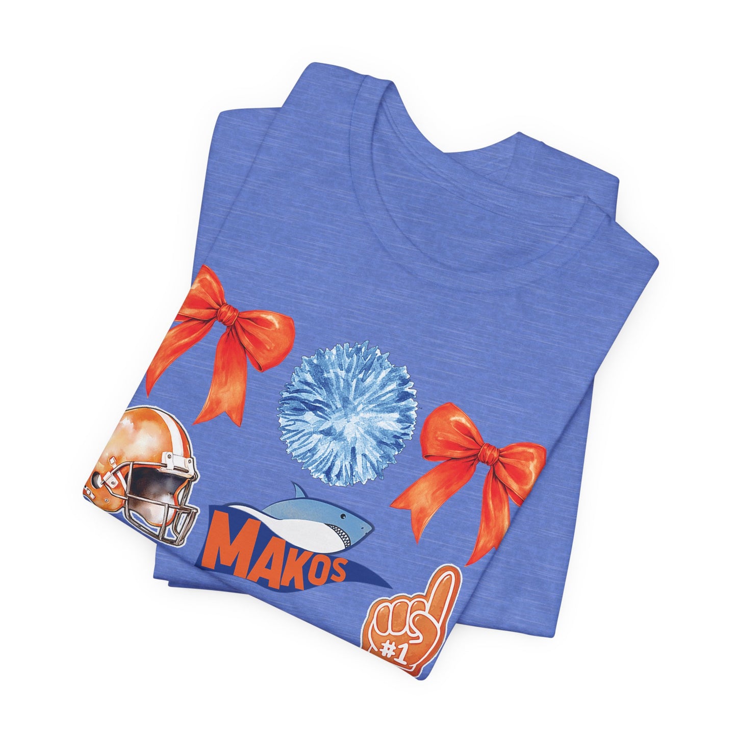 Adult Makos Coquette Football Tee